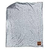 Northwest NFL Green Bay Packers Heathered Sweater Throw Blanket, Team Colors, 60' x 72'