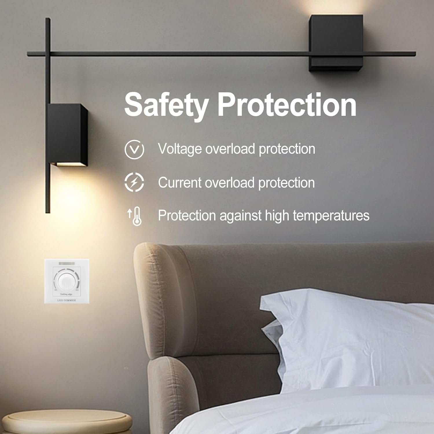 Multicontrol led-draaidimmer 230VAC 250W/VA - 1,1A