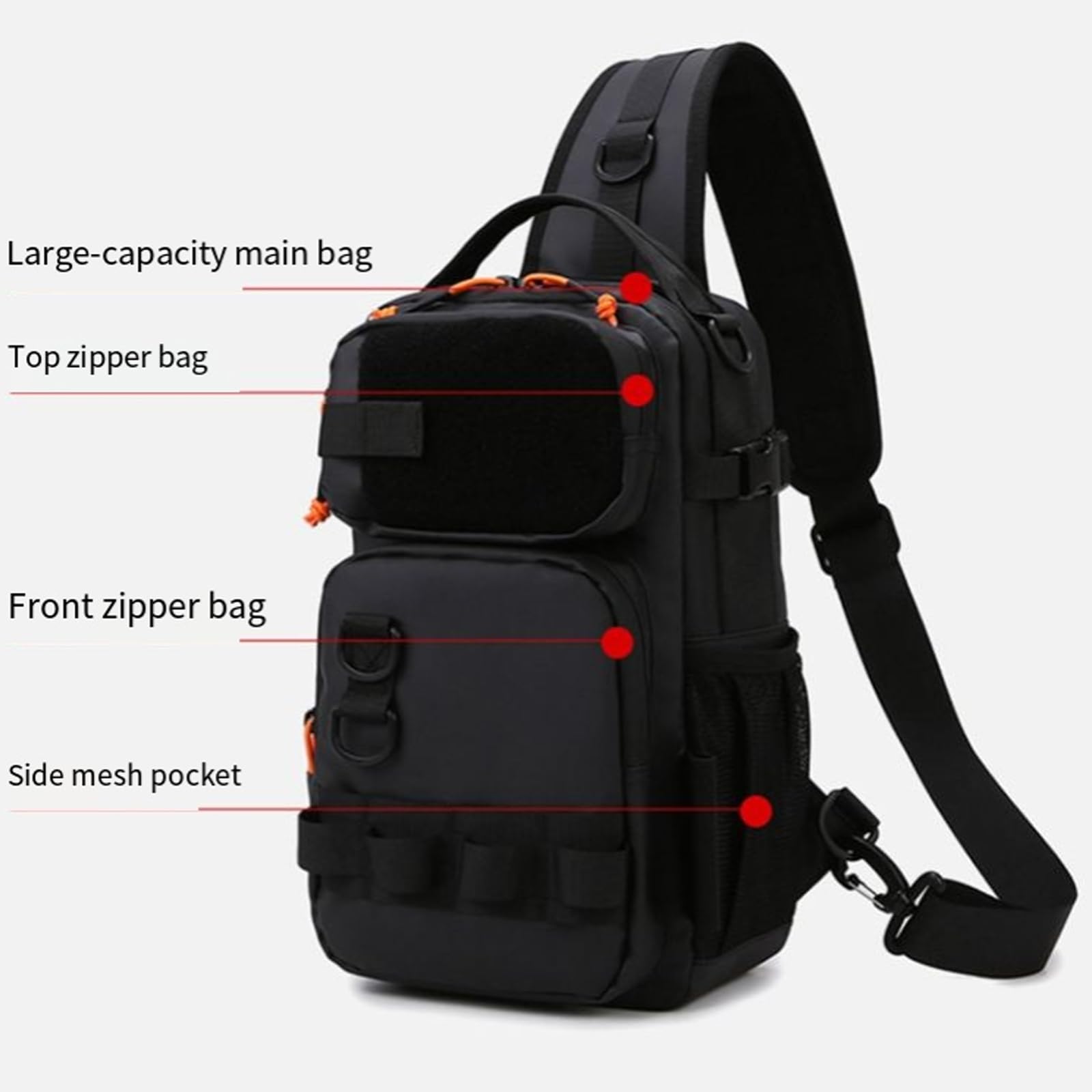 Sac à dos à outils au design intelligent, organiseur en toile solide avec coutures renforcées et sangle isolante, porte-outils pour la construction