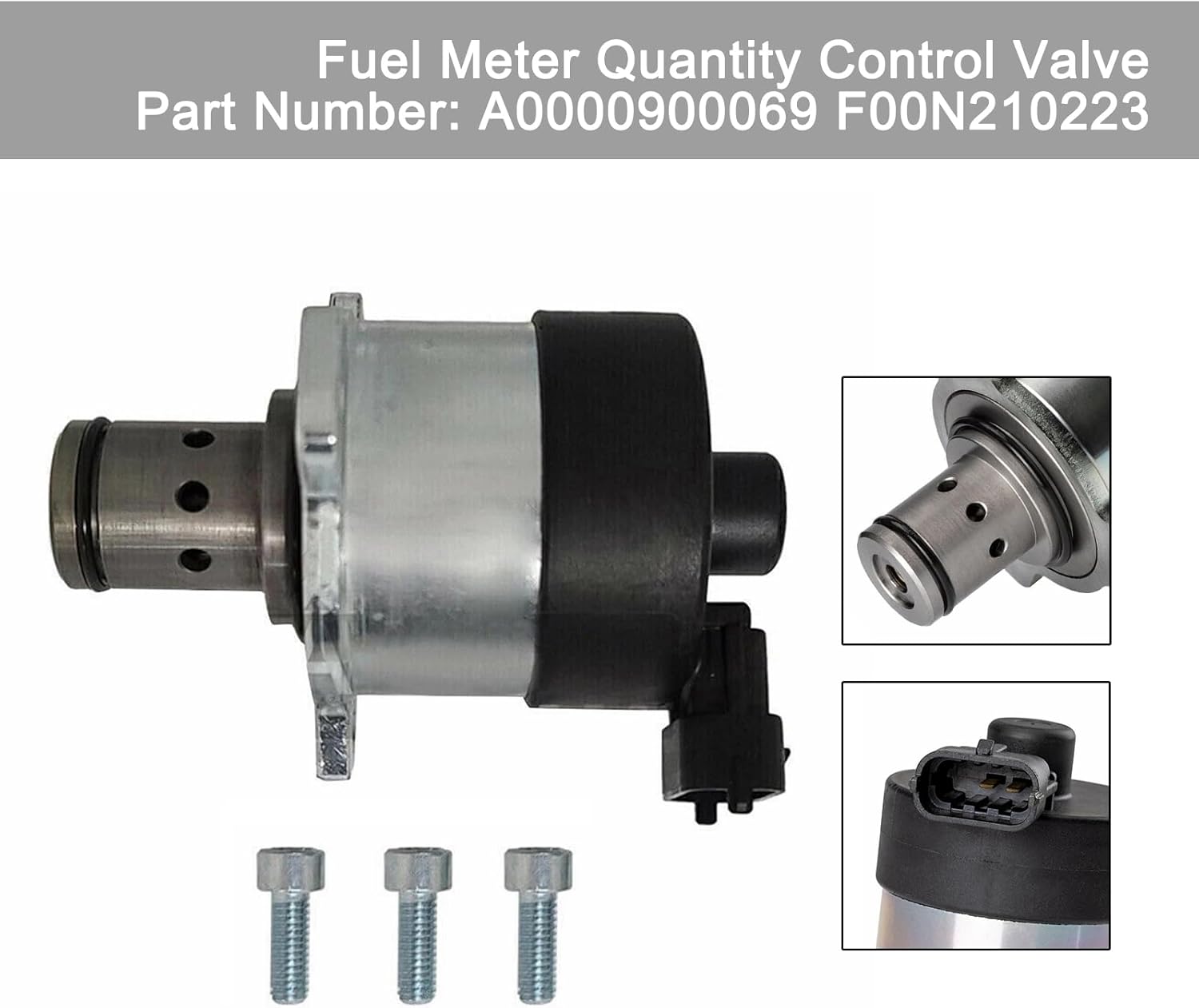 Areyourshop A0000900069 F00N210223 Car Fuel Meter Quantity Control Valve For Detroit DD13/DD15/DD16