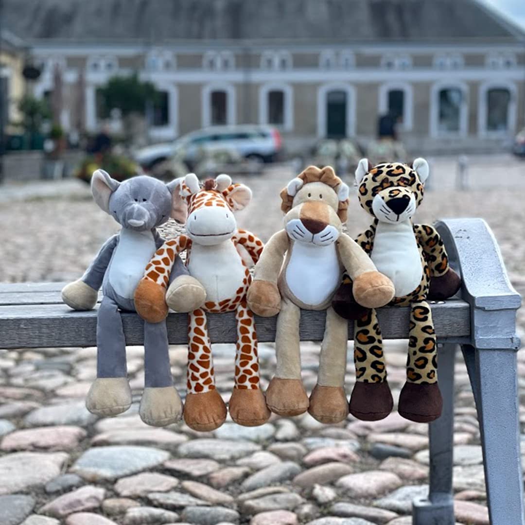 Tigres Creativos Muñeco De Peluche Juguetes Lindos Realistas Para Decoración Marrón Sunnimix