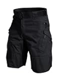 LYRXXX Men's Cargo Shorts for Hiking Work Travel Lightweight Waterproof Tactical Shorts with Multiple Pockets(No Belt)