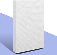 Parelerbear 38x24x3 Mini Crib Mattress - Waterproof Breathable Foam Cover, Medium Firm CertiPUR-US Certified for Pack n Play & Mini Cribs, White