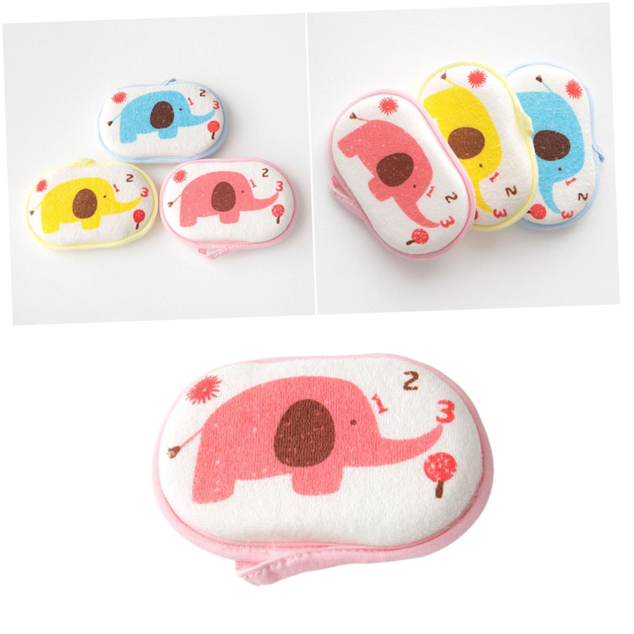 Beaupretty Esponja Baño Bebe Esponja Bebe Recien Nacido Esponjas Bebé Suave Toallita De Baño