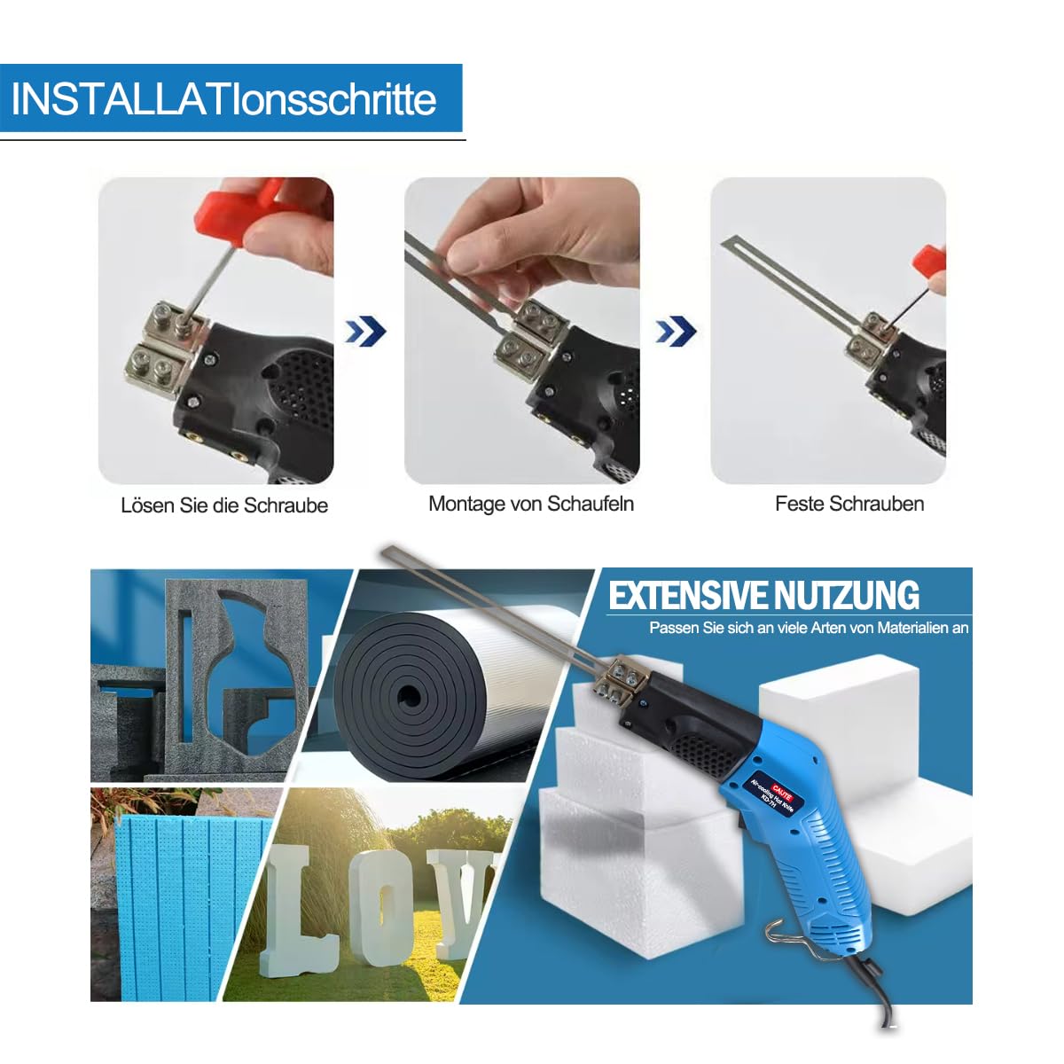 Elektryczny nóż do cięcia styropianu do styropianu
