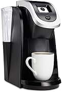 Keurig K250 Single Serve, Programmable K-Cup Pod Coffee Maker, Black (Discontinued)