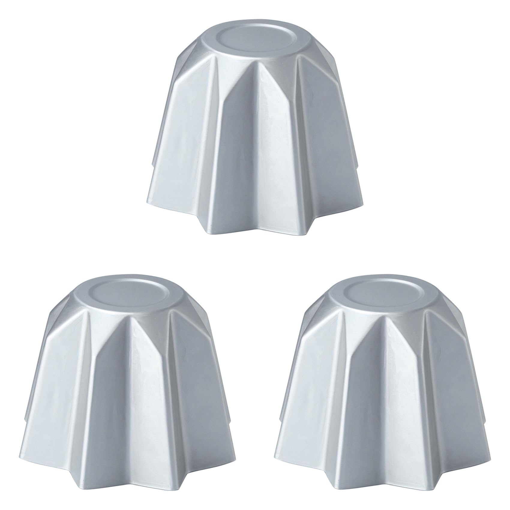 Moule à gâteau pain Pandoro muffin chocolat aluminium anodisé lot de 3