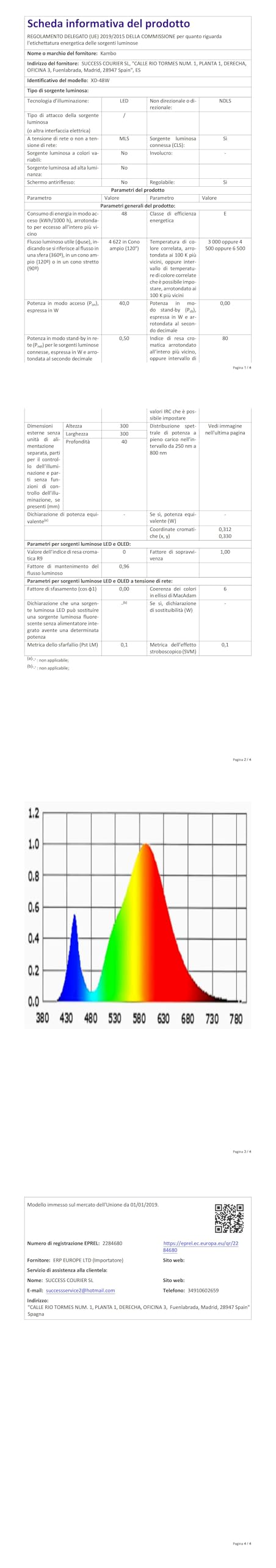 Kambo LED Lámpara de Techo 48W - Plafon Techo Cuadrada - Luz de Plafón Moderno 4320LM Blanco Frío 6500K Para Baño Cocina Sala de Estar Dormitorio Pasillo Comedor Balcón