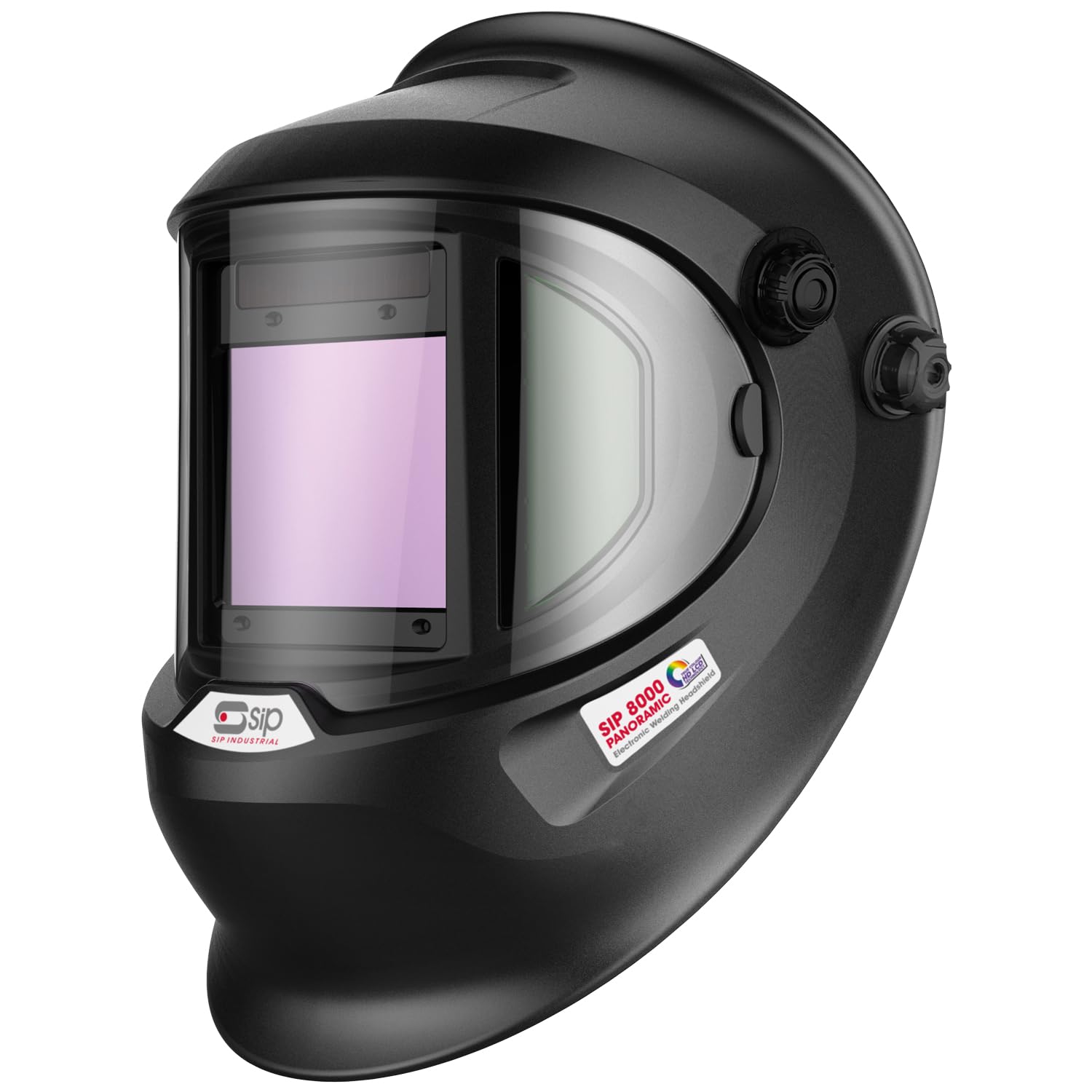 SIP Meteor 8000 True Colour HD LCD Panoramic Welding Helmet - Black - Extra Large