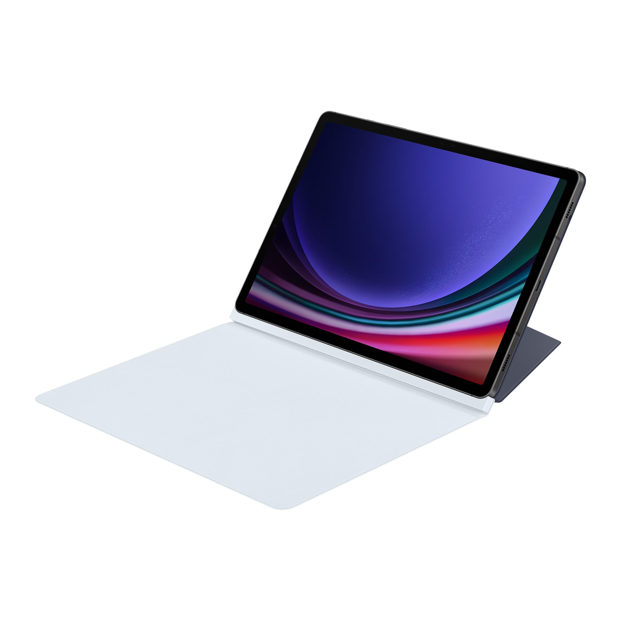 Samsung Smart Book Cover Custodia per tablet a libro posizionabile con doppia visualizzazione per Galaxy Tab S9 | S9 FE | S10 FE | S10 Lite, Blu