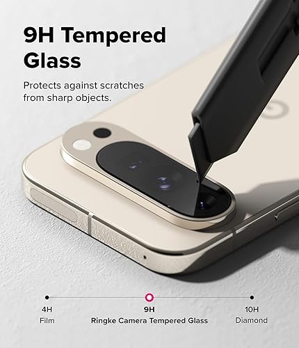 Miniatura 4 de Ringke Cristal de cámara [protección multicapa] compatible con Google Pixel 10 Pro XL, protector de lente de cámara, cubierta de vidrio templado,