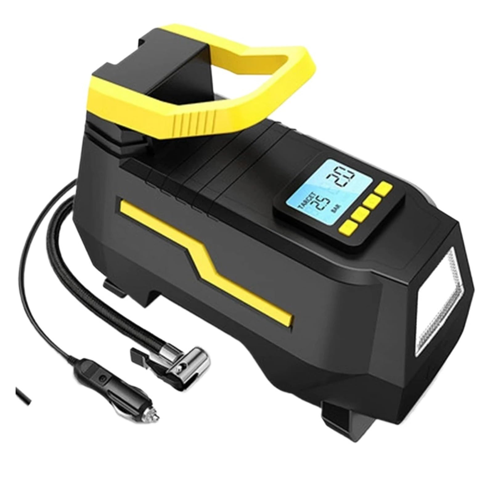Inflator do opon samochodowych AC/DC 12V sprężarka powietrza 2 w 1 podwójna moc przenośna elektryczna pompa pojazdów motocykl Szybkie Pompowanie Wysiłku(AC-DC Type)