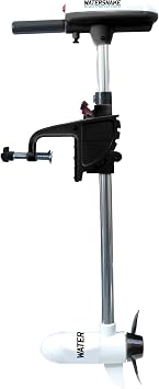 Watersnake T24 ASP - 24 Pound Thrust 12v Electric Saltwater Trolling Motor with Transom Mount