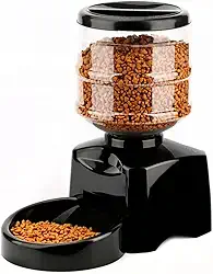 Comedouro Automático Cães Gatos 5Kg Ração Dispenser c/Voz