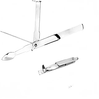 喫煙パイプクリーニングツール 3 in 1 タバコパイプタンパーリーマー ステンレススチール 喫煙タバコ パイプクリーナー クリーニングツール お父さん ママ 友人