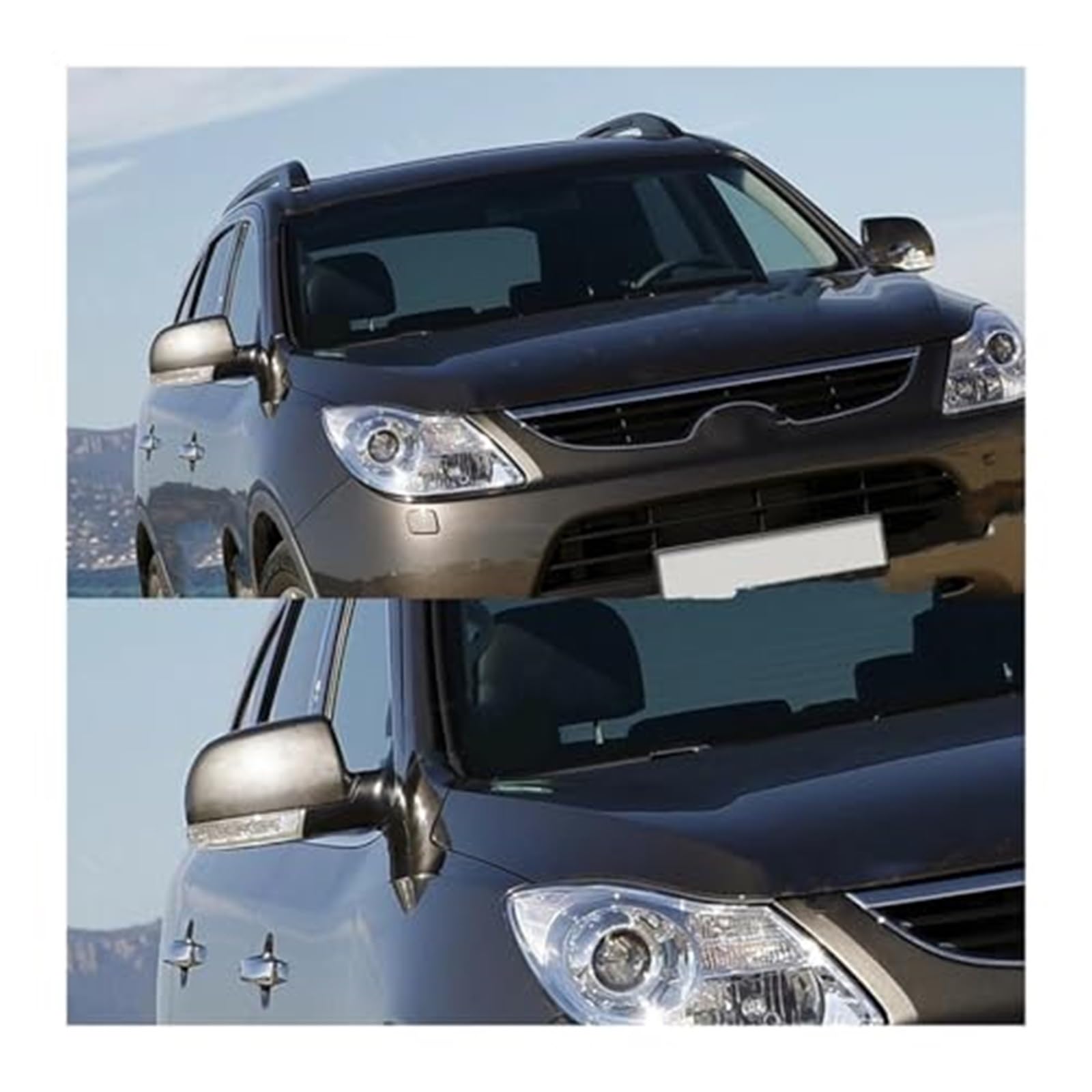 Dla Hyundai, dla Santa Fe Fantafe Veracruz IX55 2007-2012 boczne lusterko wsteczne lampka kierunkowskazu migacz LED Repeater światło wsteczne Światło kierunkowskazu
