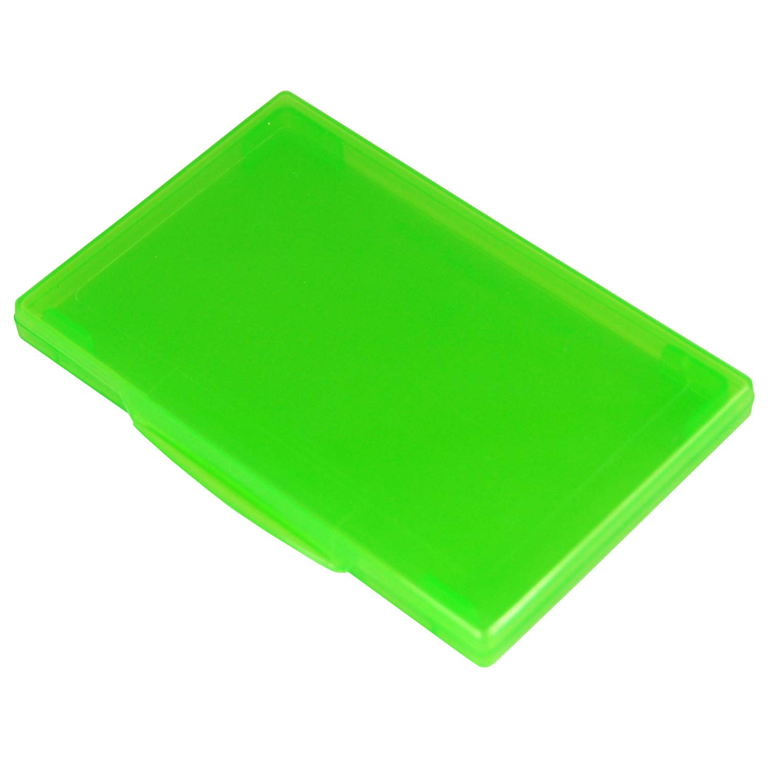 WestonBoxes Plastic Business Card Pocket Wallet for 10-15 Cards or 2-3 Debit or Credit Cards (Green, Pack of 50)