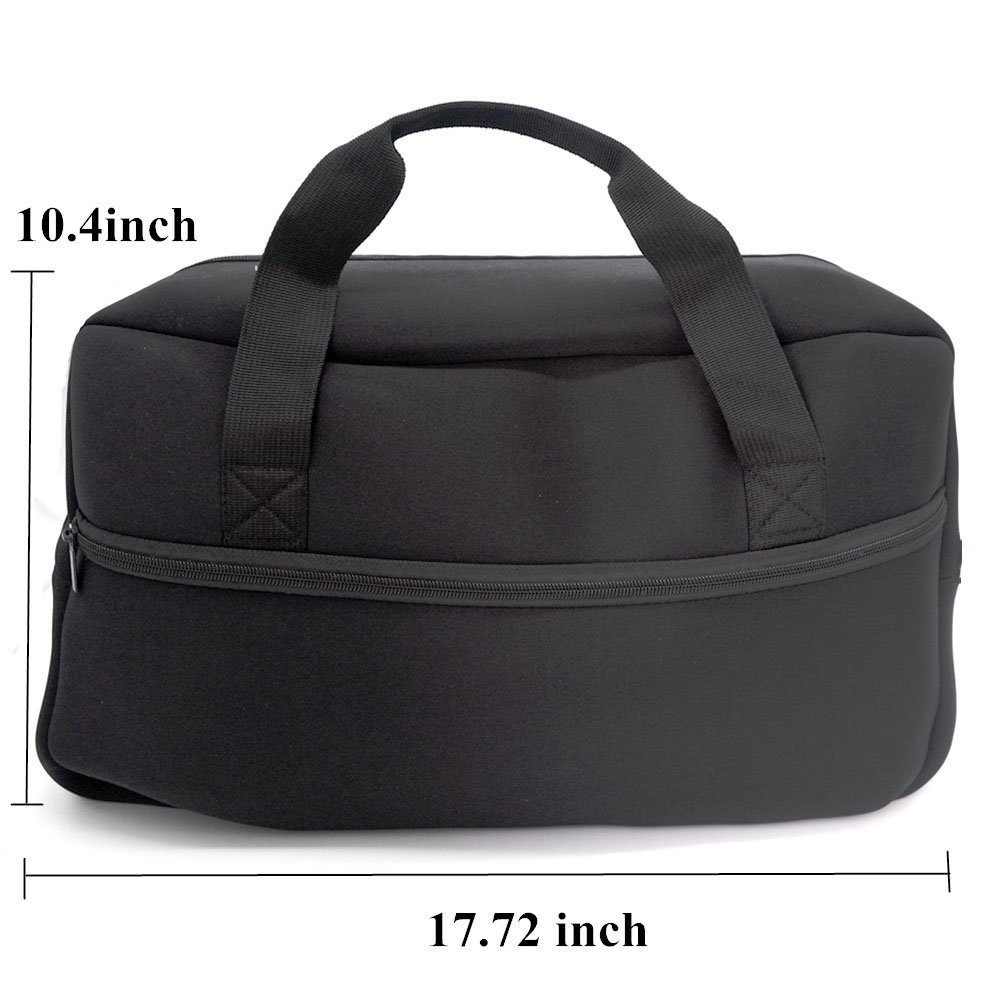 Orchidtent Stoccaggio da Viaggio Portatile Custodia di Trasporto Pelle Pouch Borse per Bose SoundTouch 30 Serie III Sistema di Musica senza Fili con Maniglia Cinghia e Adattatore di Alimentazione