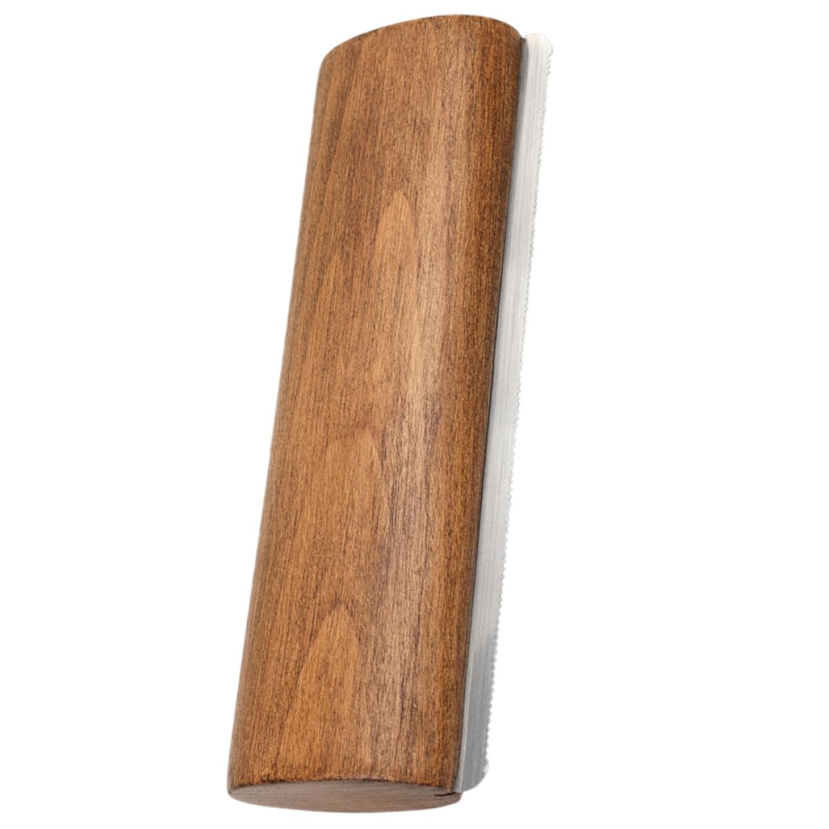 Raspador para Caballos de 20 Cm en Madera Dientes Metálicos, Cepillo para Limpieza y Desmude, Herramienta Ergonómica para Cuidado y Aseo Equino en Establos