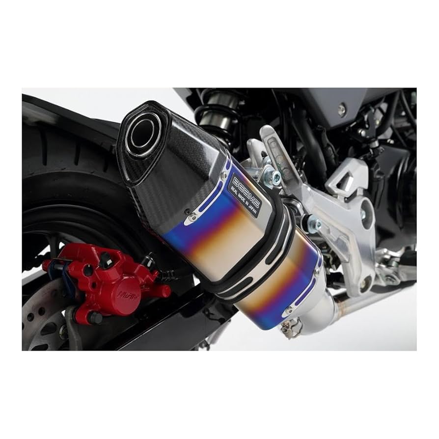 BMS-R マフラー CORSA-EVOⅡ G340-65-S1 BEAMS BEAMS CORSA-EVO2 スリップオンマフラー ヒートチタン