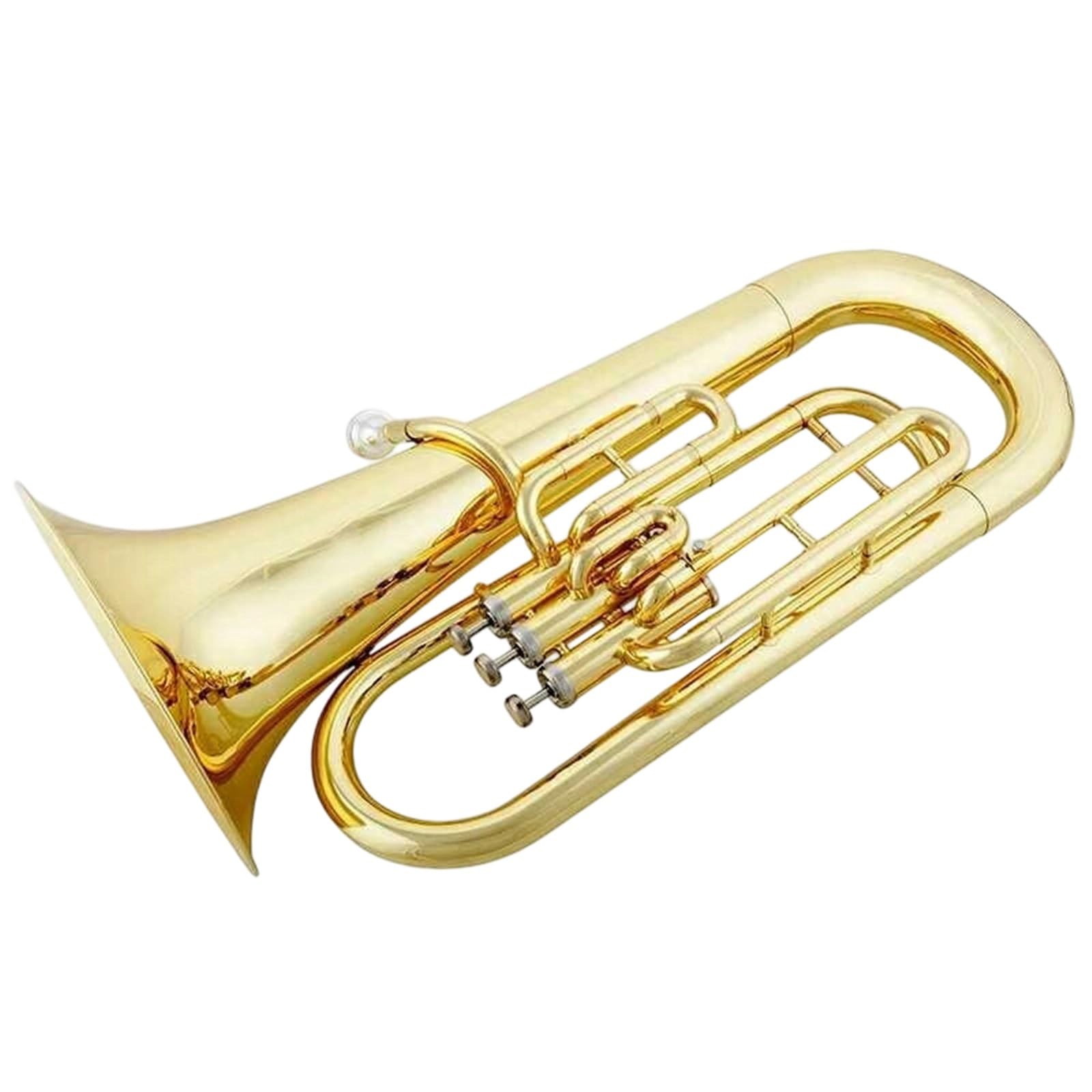 Eufonium B Dur Sanli Jian Euphonium Lakierowany Złoty Duży Róg