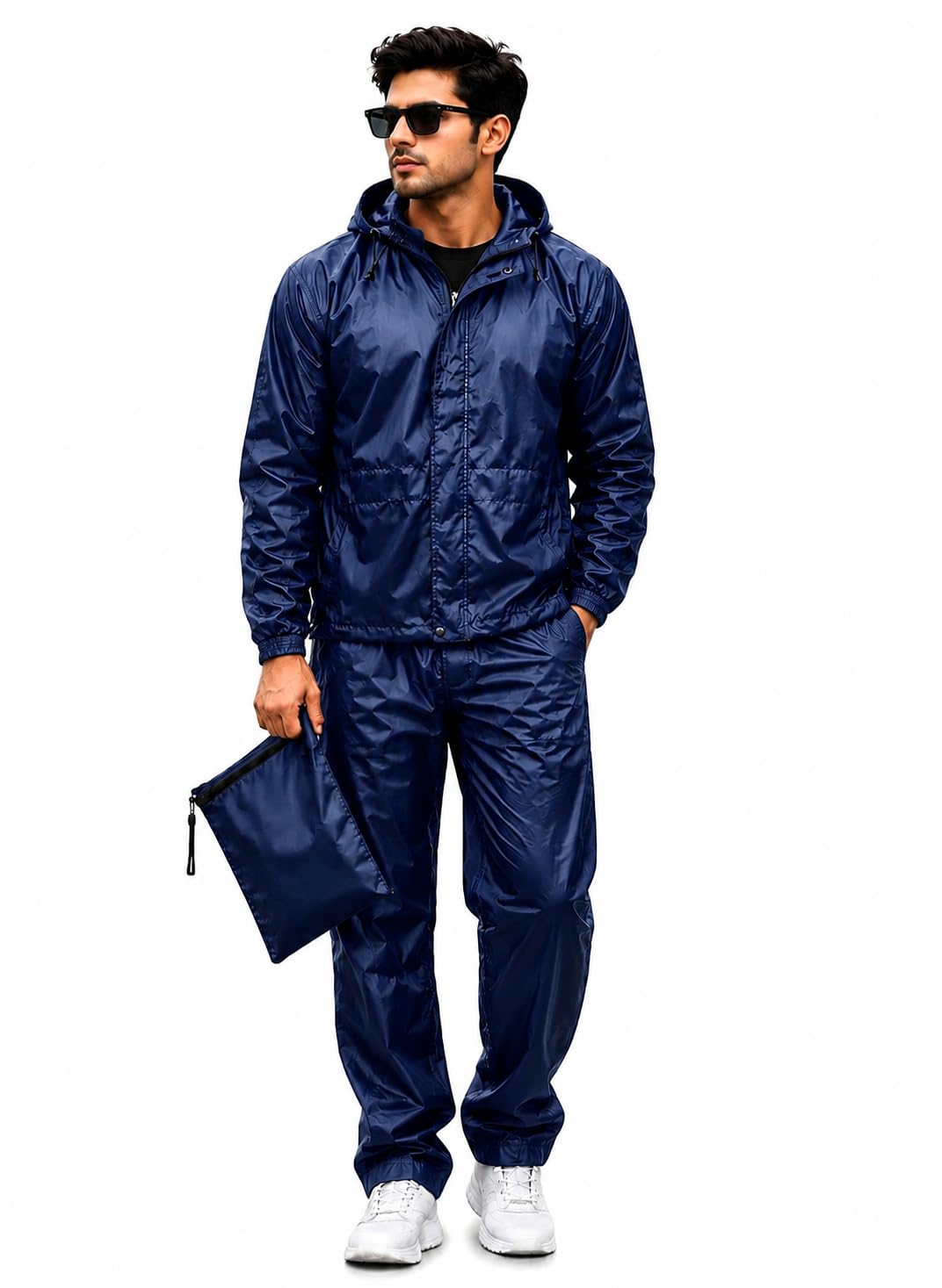 Rain Coat For Men Waterproof (Hoodie Jacket with Pant)-picture-42