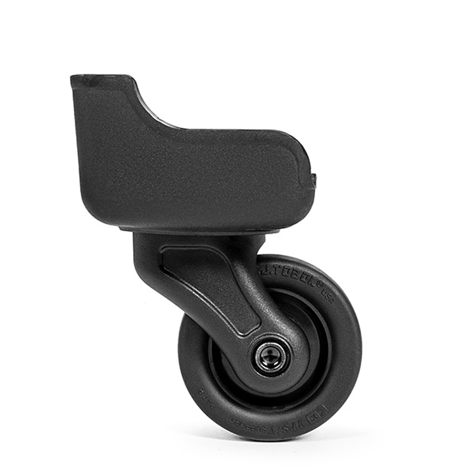 Greabuy Parti di ricambio per valigie per riparazione ruote bagagli Ruote Spinner Tronco da viaggio Parti di ricambio Kit di riparazione per ruote per bagagliaio nero
