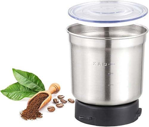 Taza de molienda extraíble de acero inoxidable para DR MILLS DM-7412N y DM-7412M