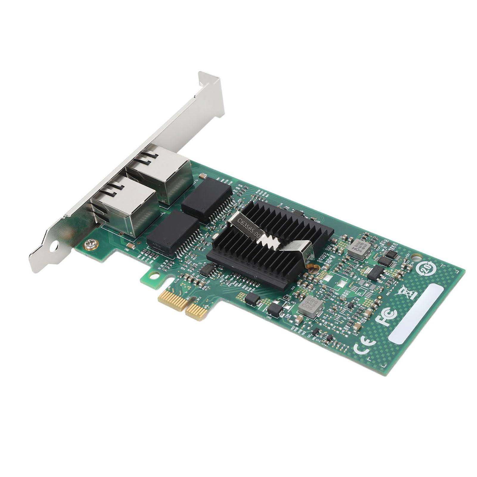 Tarjeta de Red Gigabit PCIE X1 de Doble Puerto, 82575 GB