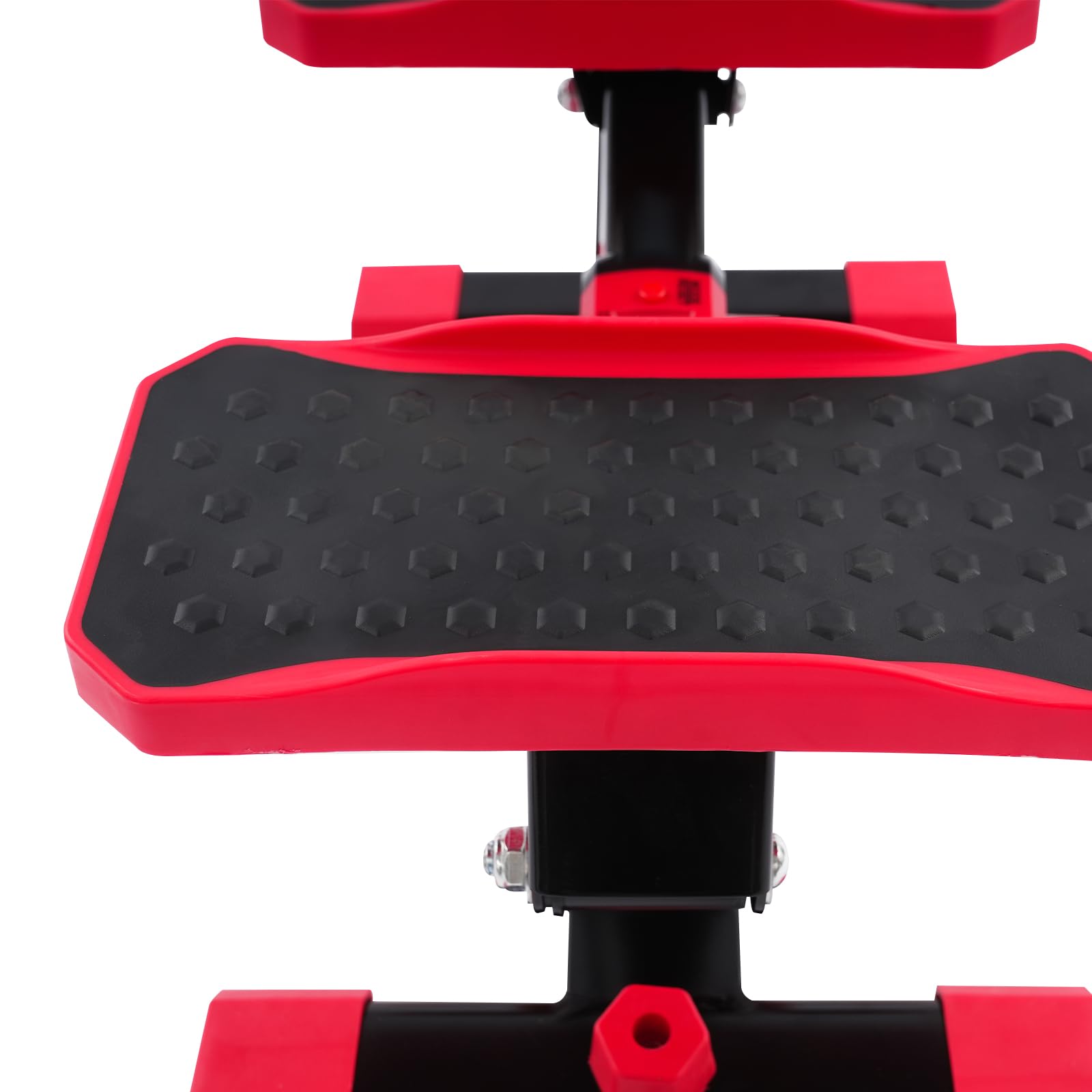 Mini stepper pour mouvements latéraux et verticaux, stepper portable avec corde de traction et écran LCD, appareil de fitness à domicile pour entraîner les fesses, les jambes, les cuisses et les bras