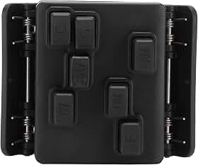 Generic Treinador de Acordes de Ukulele de Guitarra, Marcas de Notas Claras, Design Leve, Adequado para Iniciantes, Plástico Preto