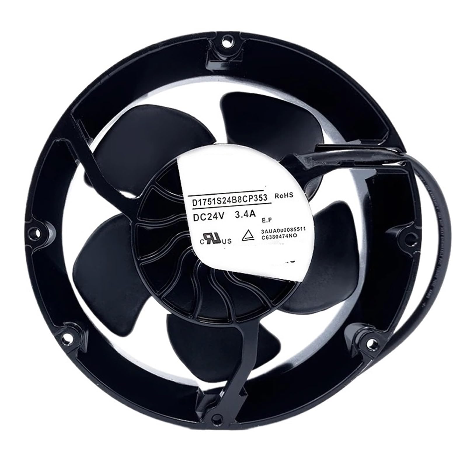 ZVQYSGIW D1751S24B8CP353 24V 3.4A 17251 172 * 51 mm cooling fan