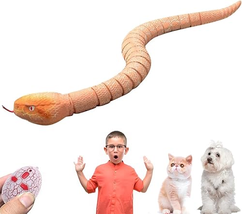 Miniatura 9 de Vicketoy Juguete de serpiente a control remoto, juguete realista de serpiente a control remoto, robot recargable por USB, modelo de serpiente de