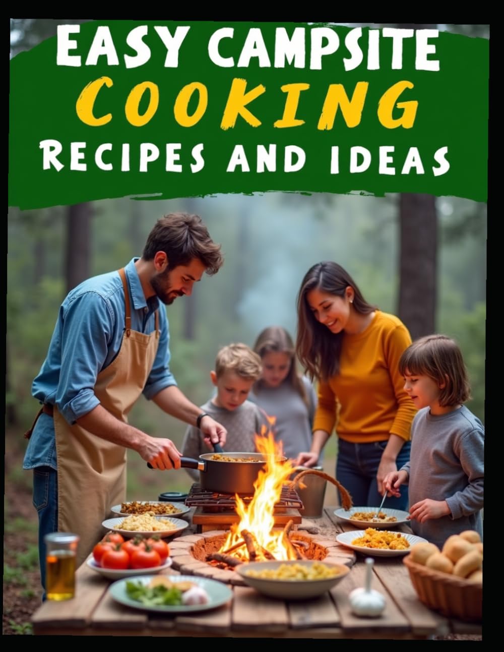 Easy Campsite Cooking Receipes And Ideas: Family Camping And Campfire Easy Cooking Ideas