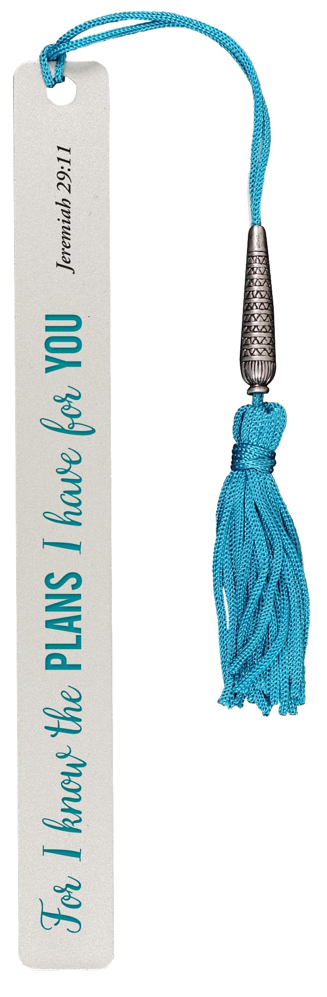 For I Know the Plans I Have For You Metal Bookmark