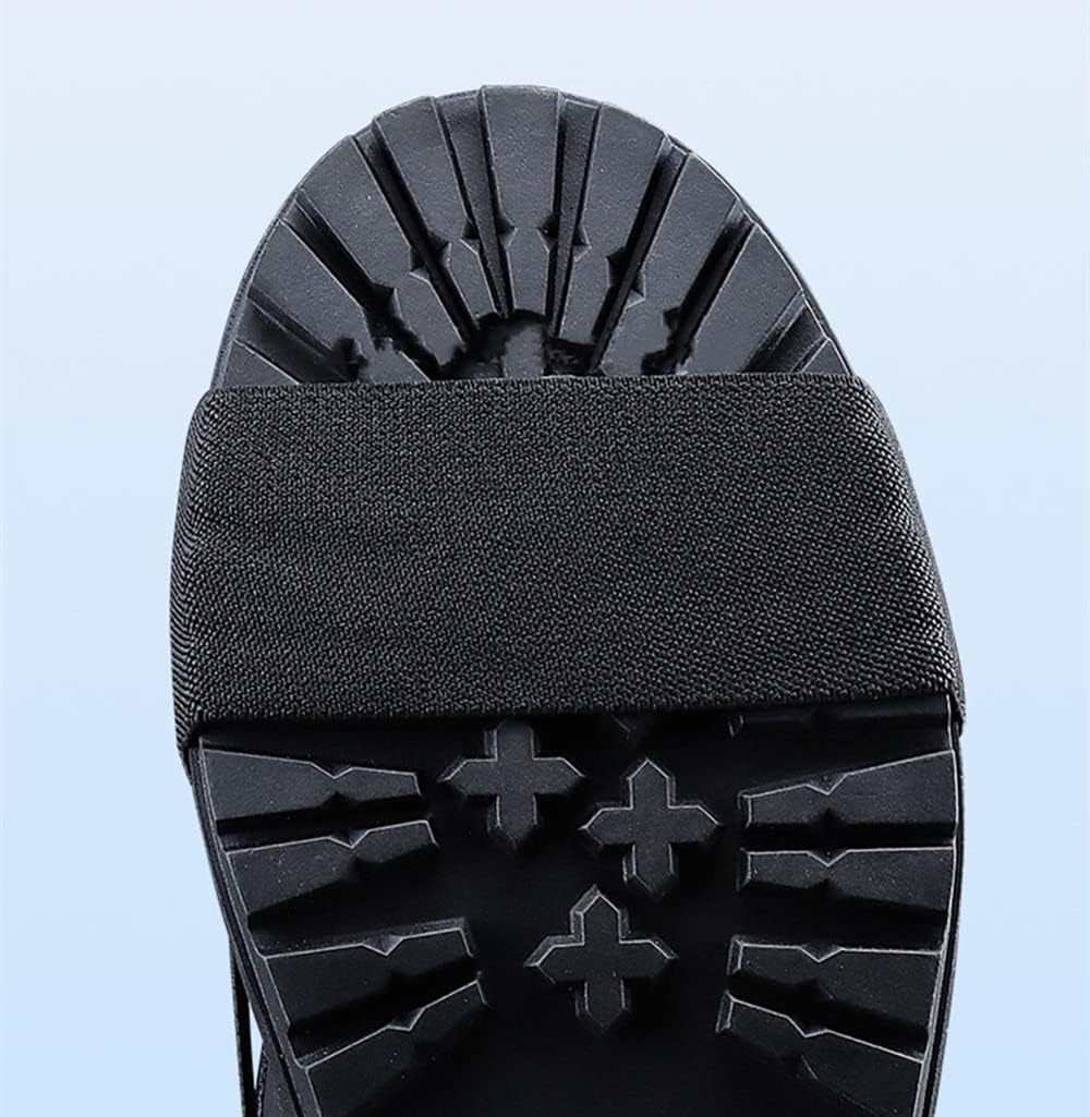 Yolistar Protezione Scarpe Moto,Moto Copriscarpe,Leva del Cambio Accessori,Resistente all'abrasione Gomma (Black)