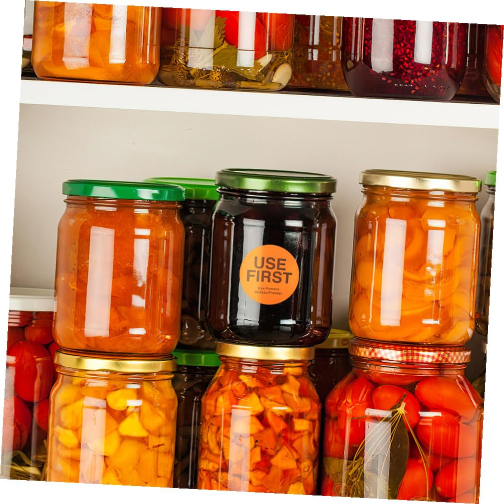 Etichette Adesive Per Contenitori Dispensa Cucina Etichette Per Alimenti 4 Adesivi "usa Prima" Servizio Di Ristorazione Ristorante