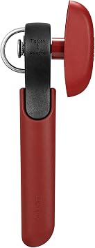 Beneno Side Cut Manual Can Opener, Smooth Cut with No Sharp Edges Red