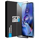 SupCares Tempered Glass for Motorola Moto G54, G73, G32 and G14 (6.5 Inch) With Installation Kit | 9H Edge to Edge Screen Protector | Black gallery image