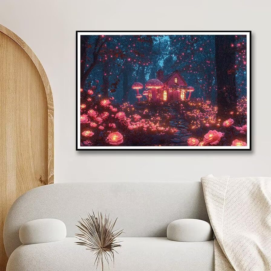 Puzzle 1500 Piezas Magia para Adultos, Puzzle Paisajes de Madera con Caja Regalo para Adultos, Rompecabezas Desafiante para Toda la Familia, Rompecabezas para Regalo Mujer, Home Decoration, -5173