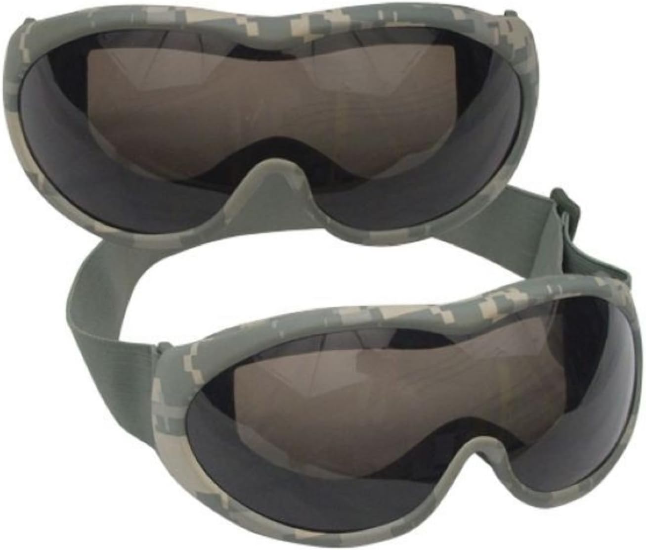 US Military Army USMC Marines Style ACU Digital Camo Tactical Airsoft Goggles