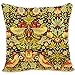 BONNIU Funda Cojin Decorativa con Cremallera 50X50 cm Funda Almohada Terciopelo Gráfica Art - Morris - Ladrón Fresa 1883 WM014
