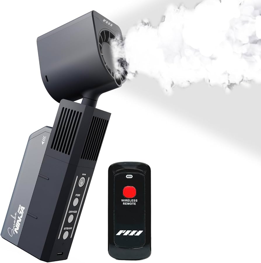 Amazon.com: PMI SmokeNINJA PRO HAZER KIT - Portable Fog Machine