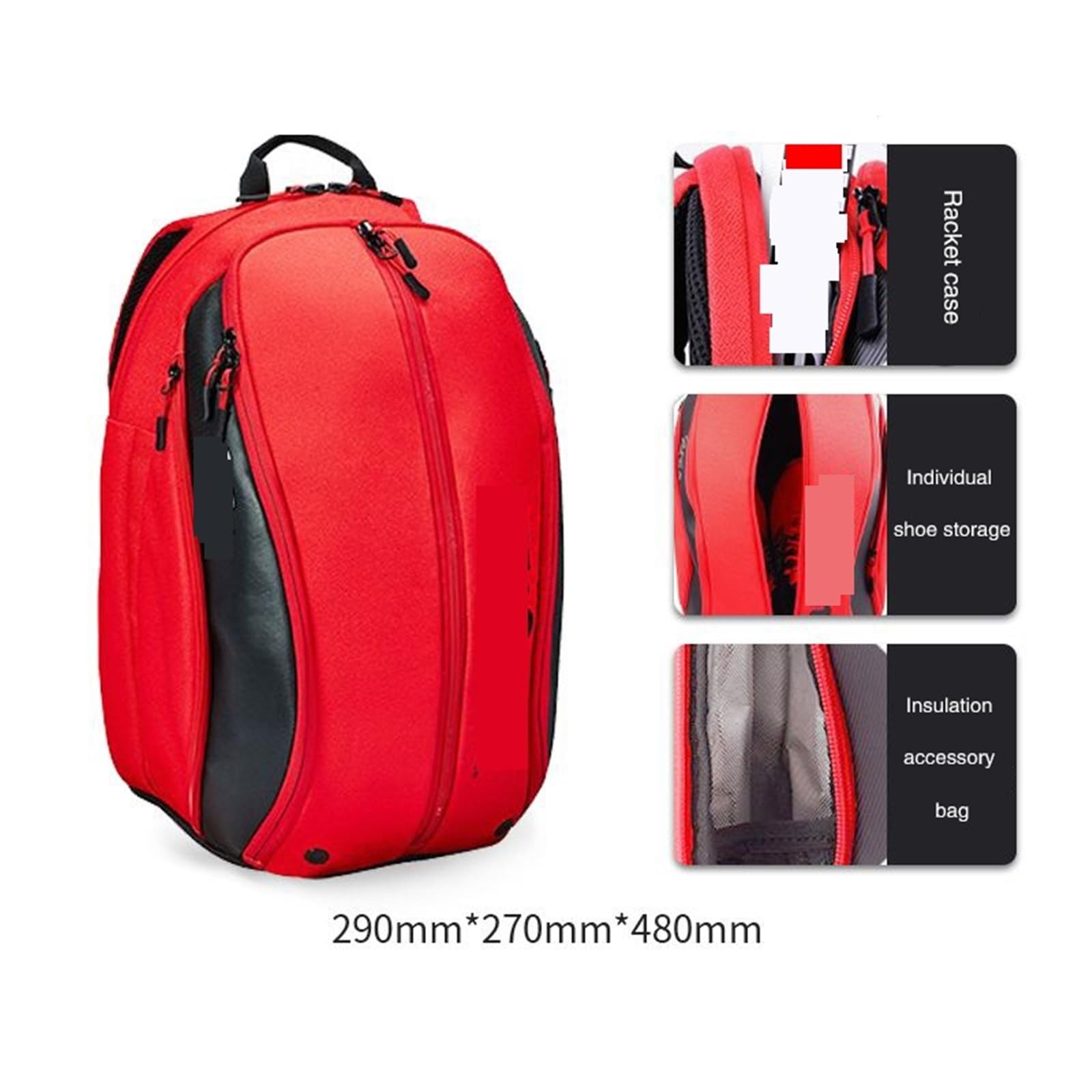 Bolsa De Tenis Bolsa De Tenis Gran Capacidad Mochila con