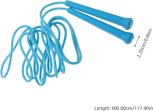 Miniatura 2 de TOYANDONA Cuerda de saltar de velocidad ajustable para hombres y mujeres, equipo de entrenamiento ligero portátil para entrenamiento de fitness para