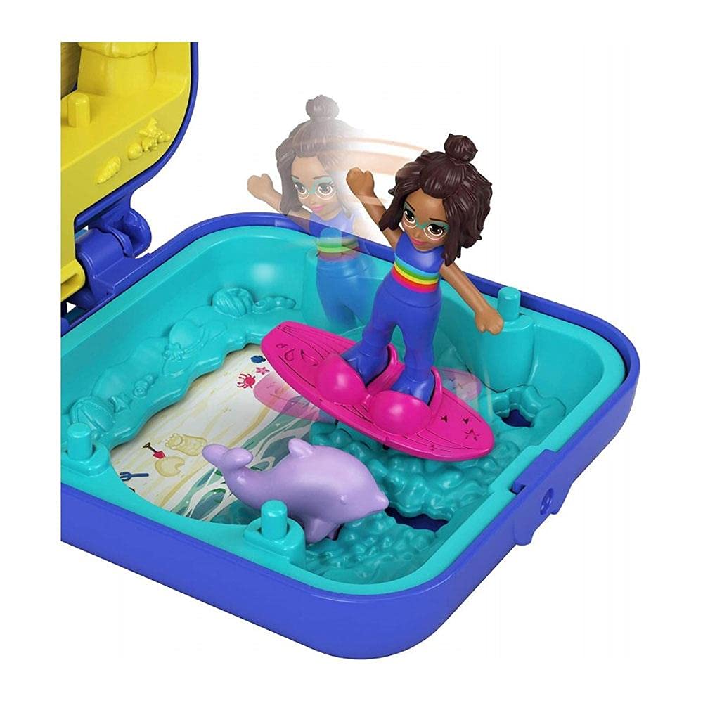 Polly Pocket - Coffret la plage du dauphin sur Polly Pocket - Coffret la plage du dauphin sur
