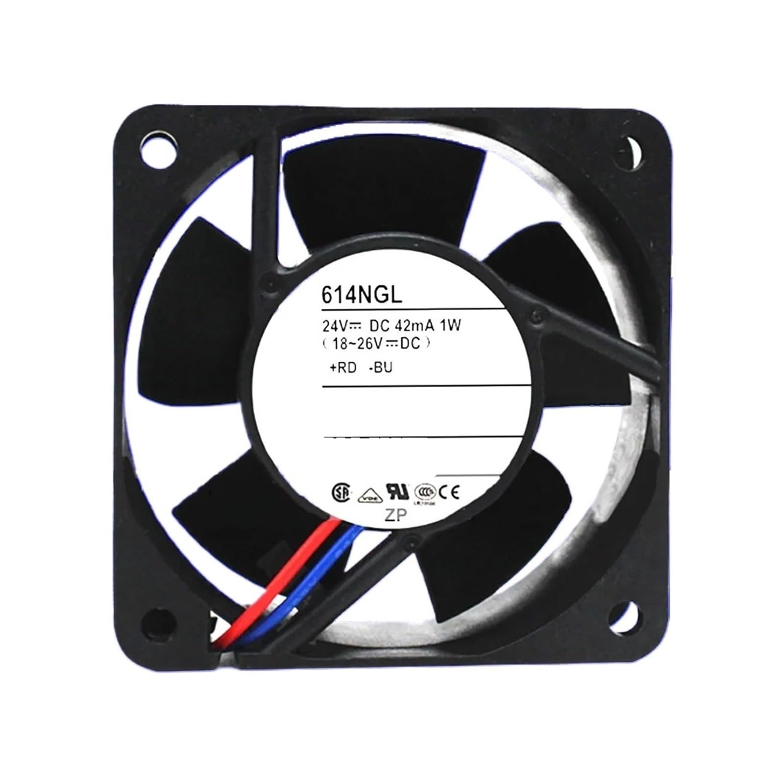 OKEWGHFL 614NGL 614NGL 24VDC 1W COOLING FAN 6025 6CM 60 * 60 * 25MM