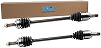 Vista 198 de TRQ Juego de conjunto de eje de transmisión CV delantero para conductor y pasajero, 2 piezas, compatible con Ford Explorer 4WD 95-01, Explorer AWD