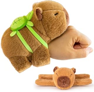 YGCHEN Slap Pulsera Capybara Peluche Juguete para Fiesta de Cumpleaños y Navidad
