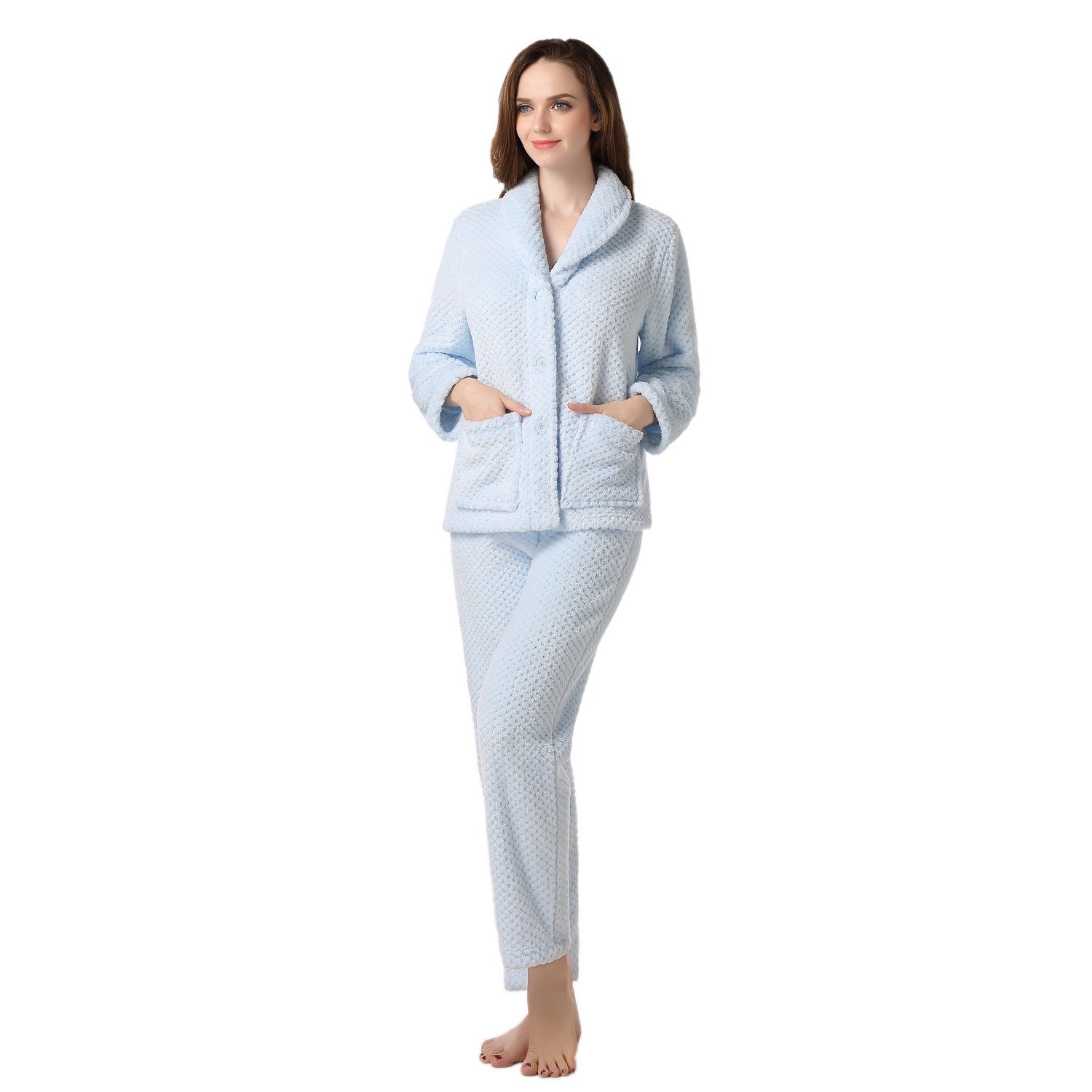 Richie House Womens Soft and Warm Fleece Two-Piece Set Size S-XL RHW2773
